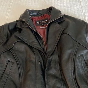 Men’s Wilson Leather Bomber Jacket.